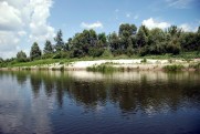 Река Сейм в июле 2013  Батурин - Путивль - Батур